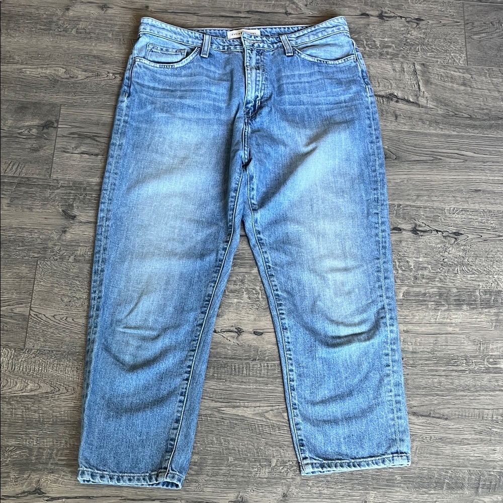 Flying Monkey Light Blue Cropped Jeans